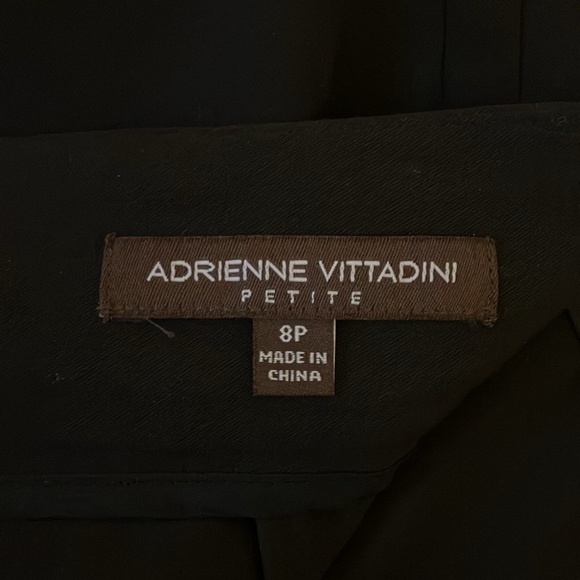 Adrienne Vittadini Black Career Skirt Sz 8P - Picture 8 of 10